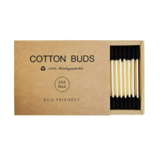 Cotton Buds Бамбуковые ватные палочки Белые, 200 шт