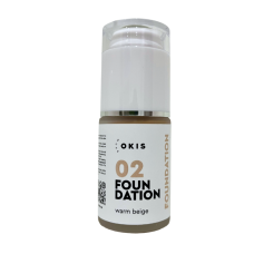 OKIS BROW Тональный крем, 02 Warm Beige, 30 мл