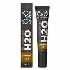 OkO Краска для бровей и ресниц OKO Liquid Hybrid Tint H20 Brown 7.62, 15 мл