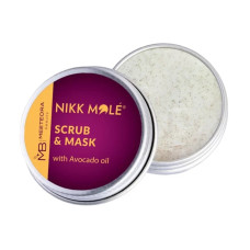 Nikk Mole Скраб-маска с маслом авокадо Scrub & Mask with Avocado oil, 40 г
