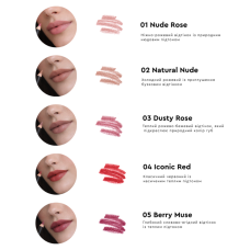 OKIS BROW Карандаш для губ Silk Touch 05 Berry Muse