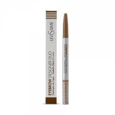 LeviSsime Карандаш для бровей со щеточкой EyeBrow Designer Duo - Noisette/светло-коричневый
