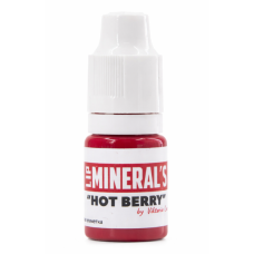 The Mineral Lip Minerals Пигмент для татуажа Hot Berry, 6 мл