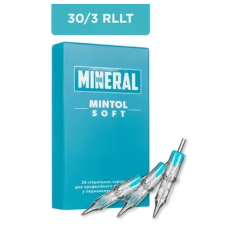 The Mineral Набор картриджей для татуажа 30/03RLLT, Mintol Soft, 20 шт