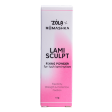 ZOLA x Romashka Фиксирующая пудра для ламинирования ресниц LamiSculpt, 10 г
