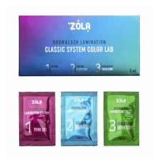 ZOLA Color Lab Набор для ламинирования, в саше, 3 х 1 мл