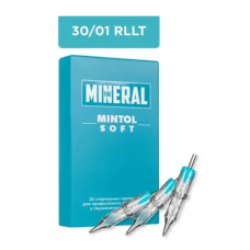 The Mineral Набор картриджей для татуажа 30/01RLLT, Mintol Soft, 20 шт