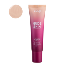 Zola Тональная основа, Nude Skin with Betaine, 01 Light, 30 мл