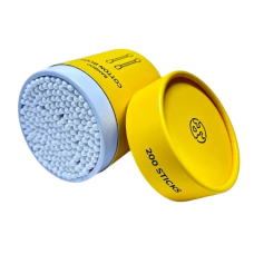 Cotton Buds Bamboo Бамбуковые ватные палочки Белые, 200 шт