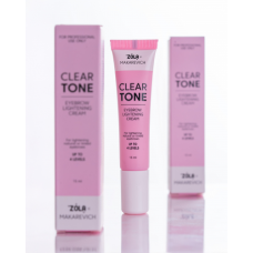 ZOLA x Makarevich Осветлитель для бровей CLEAR TONE, 15 мл