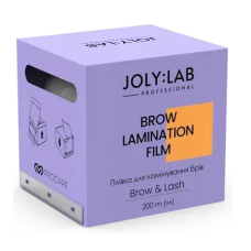 JolyLab Защитная пленка для ламинирования бровей, Brow film, 200 м