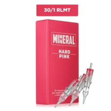 The Mineral Набор картриджей для татуажа 30/1RLMT, Hard Pink, 20 шт