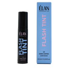 Elan Система прямого окрашивания бровей Flash Tint 14 Dark Coffee (Cold Brown), 10 мл