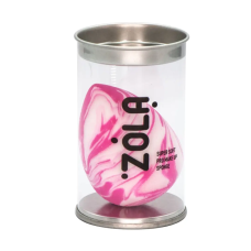 ZOLA Спонж малиново-белый капля