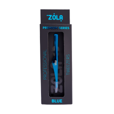 ZOLA Пинцет профессиональный премиум серии BLUE