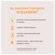 Elan Питательная ночная маска для губ с апельсиновым маслом Kissamin