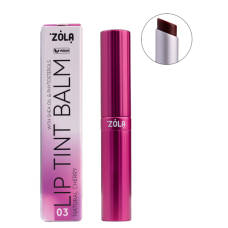 ZOLA Оттеночный бальзам для губ Lip Tint Balm (03 Cherry Natural)
