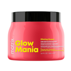 Matrix Glow Mania Маска для защиты цвета и яркого блеска окрашенных волос, 500 мл