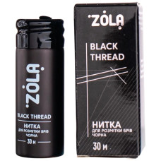 ZOLA Нить для разметки бровей, 30 м Черная