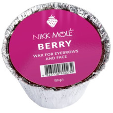 Nikk Mole Воск твердый для бровей и лица Berry, 150 г