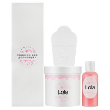 LOLA Набор для депиляции (паста, шпатель, полоски, гель)