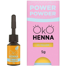 OkO Хна для бровей Power Powder, 05 Yellow, 5 г