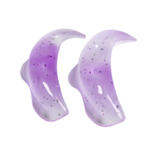 Elan Комплект силиконовых валиков для ламинирования Violet Multi-Curl с изгибами U-DD
