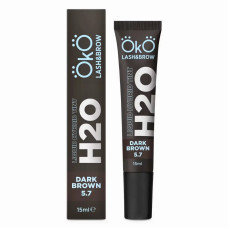 OkO Краска для бровей и ресниц OKO Liquid Hybrid Tint H20 Dark Brown 5.7, 15 мл