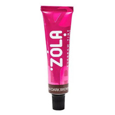 ZOLA Краска для бровей с коллагеном Eyebrow Tint With Collagen 15 мл (04 Dark brown)