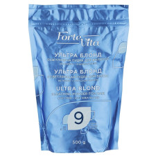 Forte Vita Осветляющая пудра для волос до 9 тонов Ultra Blond, 500 г