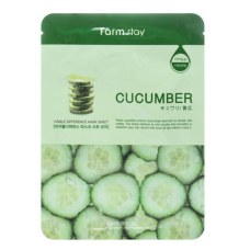 Farmstay Visible Difference Mask Sheet Cucumber Одноразовая маска с огурцом, 23мл