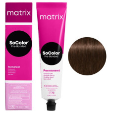 Matrix SoColor Pre-Bonded Краска для волос 4NW – Нейтральный теплый шотен, 90 мл