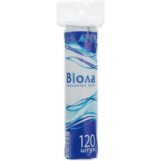 Виола Ватные диски, 1уп (120 шт)