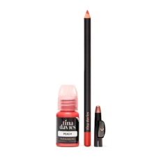Perma Blend Tina Davies lip Пигмент для татуажа с карандашом, Peach, 15 мл