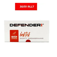 Defenderr Набор картриджей для татуажа Inktek 30/01RLLT, 20 шт