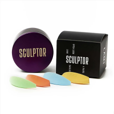 Sculptor Набор силиконовых валиков для ламинирования ресниц OPEN LOOK, 4 пары, 