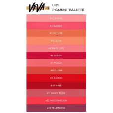 Viva Пигмент для татуажа Lips #9 Blood, 6 мл