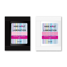 Nikk Mole Составы для ламинирования бровей и ресниц Perfect Lamination (Step 1+Step 2+Step 3) в саше, 3*3 мл