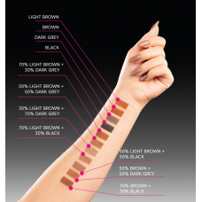 Zola Краска Tattoo Tint для бровей и ресниц Light-Brown, 15 мл