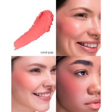 ZOLA Кремовые румяна Cream Blush Coral Pop