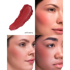 ZOLA Кремовые румяна Cream Blush Soft Berry